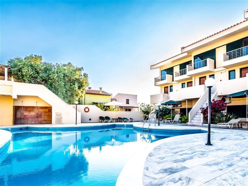 Orestis Hotel Sea View Apartments Stalós Exterior foto